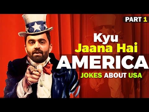 PART 1 - RAHUL DUA IN AMERICA - TIMEZONES, TAP WATER & COSTCO | StandUp Comedy | USA