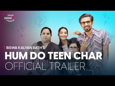 Hum Do Teen Char | Official Trailer | @SumukhiSuresh @randomchikibumofficial