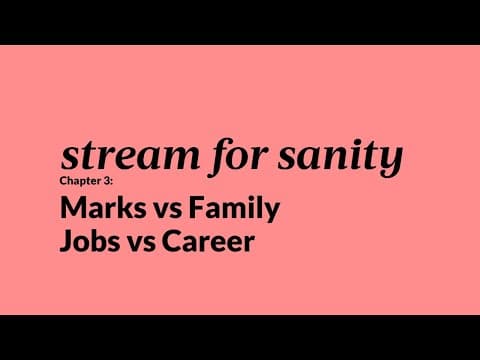 🔴 Stream For Sanity with Neville Shah | Chapter 3: Marks, Careers, Family | #MentalHealth