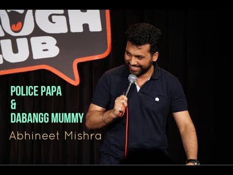 Papa Police & Dabangg Mummy I Stand-Up Comedy by Abhineet Mishra