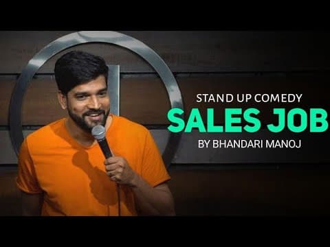 "EK JOB AISI BHI" : Stand up Comedy by Manoj Bhandari