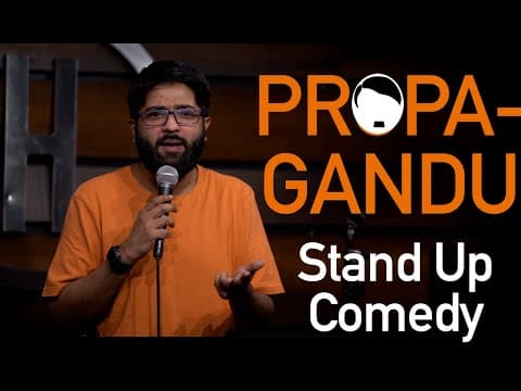 MODI & HITLER Propaganda| Stand Up Comedy by Arnav Rao