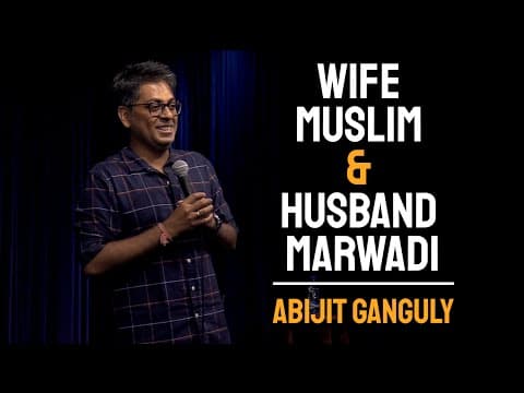 INTER RELIGION COUPLE | Stand up Comedy | Abijit Ganguly | Crowd Work