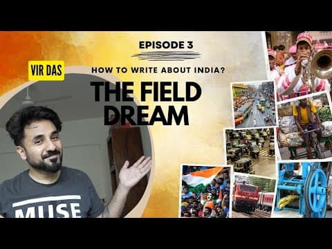 WHAT IS THE SOUND OF INDIA? | Vir Das | The Field Dream | Episode 3