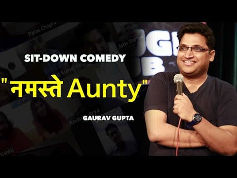 Namaste Aunty | Gaurav Gupta | Crowdwork | Online Show