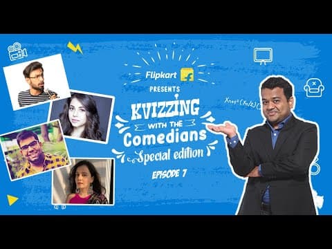 Flipkart presents Kvizzing with the comedians | Grand Finale ft Biswa, Maanvi, Shantanu & Sulagna