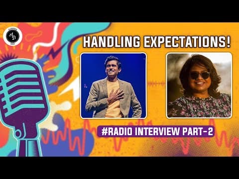 Handling Expectations! #RadioInterview #Part2