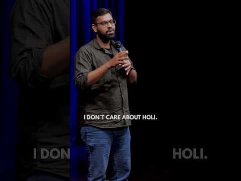 Holi | Standup Comedy by Ashwin Srinivas #repost #holi2024