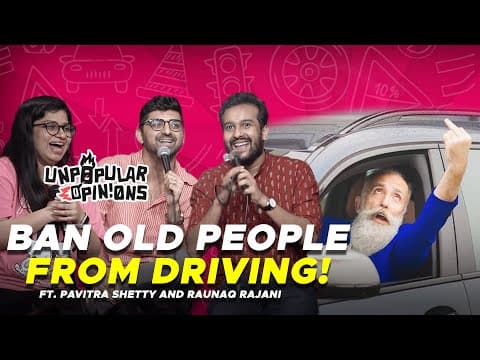 OLD PEOPLE  SHOULD NOT BE ALLOWED TO DRIVE!  #unpopularopinions Ep 4