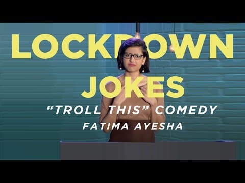 Lockdown in India | Stand up Comedy by Fatima Ayesha & Pushkar Bendre