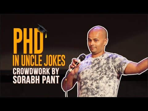 Getting Heckled by PhD Students | Crowd Work by Sorabh Pant