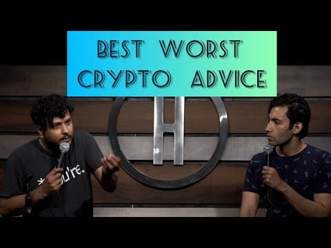 Worst crypto advice ever!