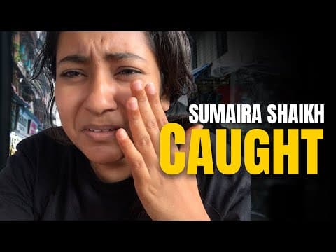 Stand-UP Comedian Sumaira Shaikh Cries.