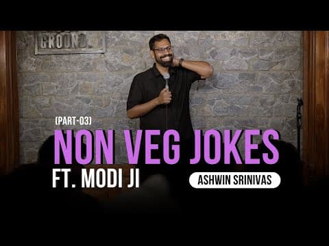 Non-Veg Jokes & Modi ji | Ashwin Srinivas | Standup Comedy | Audience Interaction