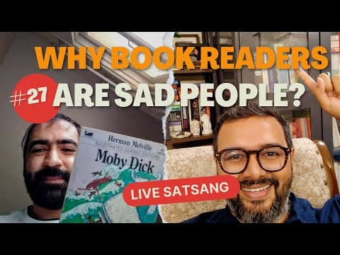 Live Satsang 27 | Why Book Readers Are Sad People? ft. @KautukSrivastavaIsHere | Punit Pania