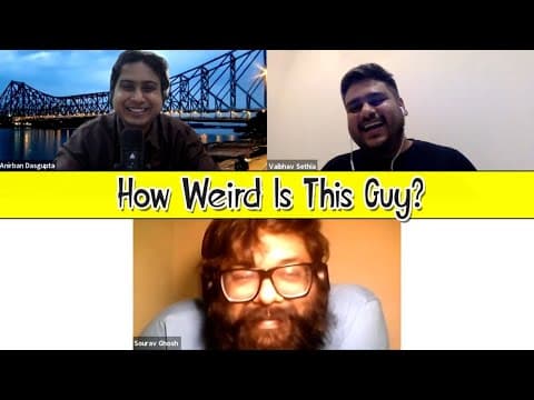 New Online Show trailer: How Weird Is This Guy? ft. @VAIBHAV SETHIA @Sourav Ghosh