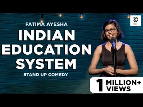 Engineering, Indian Education System & Falguni Pathak | Stand up Comedy by Fatima Ayesha