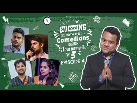 KVizzing With The Comedians Third Edition || QF 4 feat. Nihal, Niveditha, Vaibhav and Varun