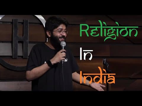 Religion In India | Stand Up Comedy By Arnav Rao