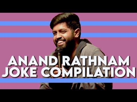 Anand Rathnam Joke Compilation | Stand up Comedy