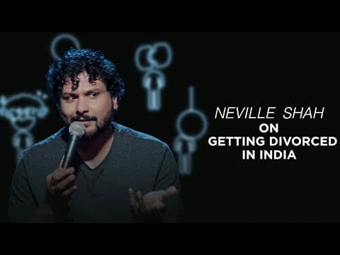 Divorce in India | Stand up comedy by Neville Shah | Amazon Prime Video Special | Going Downhill