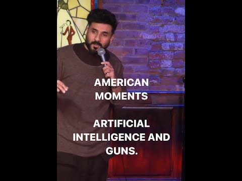 AN AMERICAN MOMENT! | AI AND GUNS | Vir Das | Stand-Up