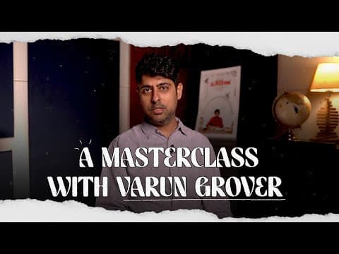 Screenwriting ke funday | Masterclass | Varun Grover | All India Rank