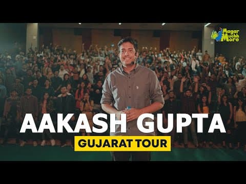 Gujarat | Stand-up Comedy Tour | Aftermovie | Aakash Gupta