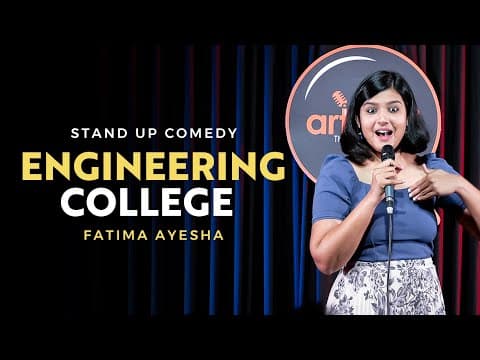 Every Engineering College in India | Weight Gain | Standup Comedy by Fatima Ayesha | Live on Tour