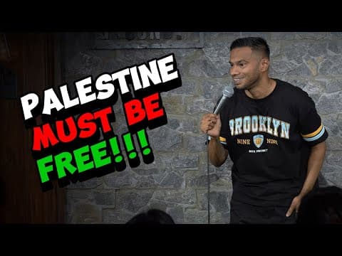 Palestine Must Be Free | Stand-up Comedy by Daniel Fernandes