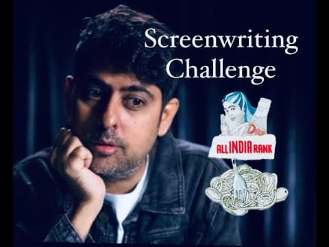 Varun Grover Attempts a Screenwriting Challenge | All India Rank