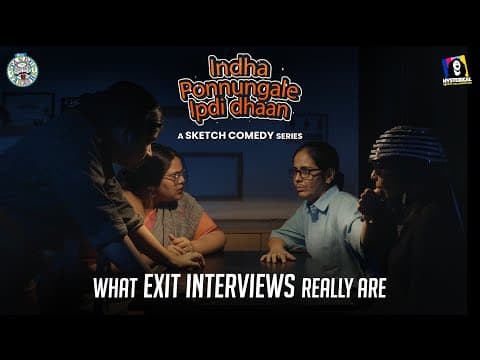 What exit-interviews really are... | evam Standup Tamasha