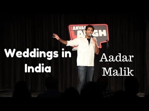 Weddings In India | Standup comedy by Aadar Malik