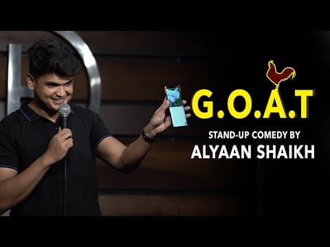 G.O.A.T | Stand Up Comedy | Alyaan Shaikh